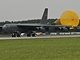 Americk bombardr B-52H v Ostrav
