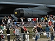 Americk bombardr B-52H v Ostrav