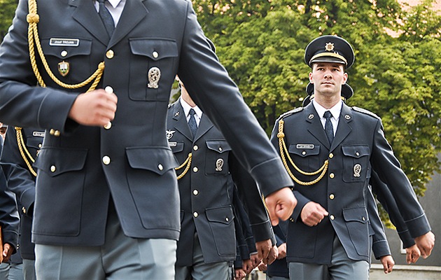 Slavnostní vyazení absolvent Univerzity obrany v Brn