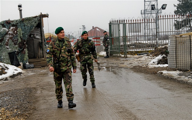 Vojáci KFOR v Kosovu