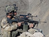 Čeští vojáci během operace Desert Serpent v okrese Baraki Barak afghánské provincie Lógar