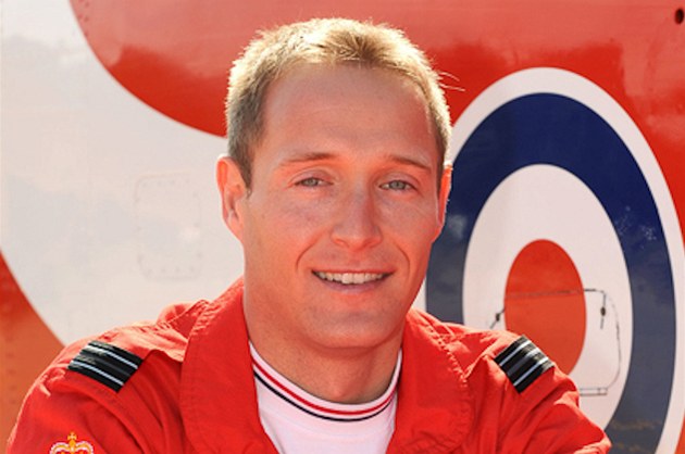 Pilot Red Arrows Sean Cunningham
