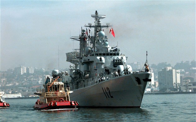 Čínské námořnictvo.