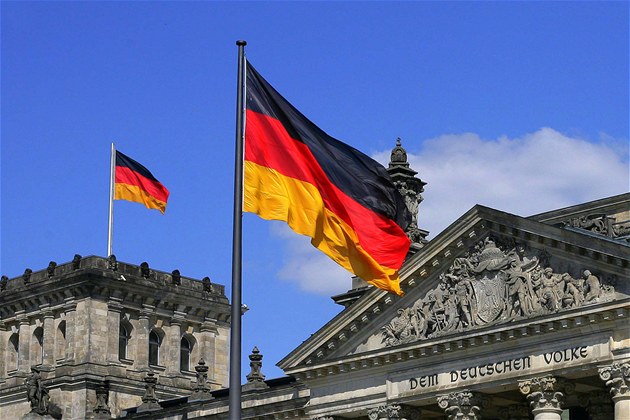 Bundestag, německý parlament. Ilustrační foto.