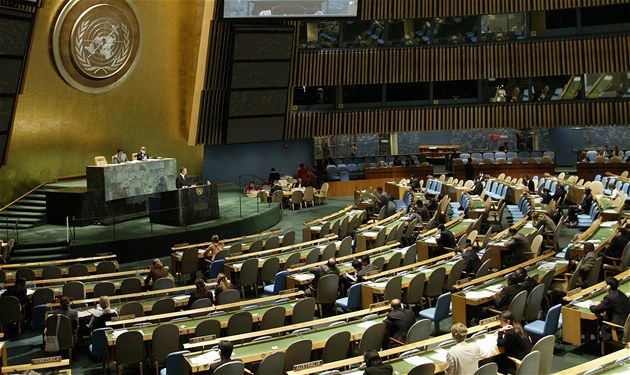 Valné shromáždění OSN (ilustrační foto).