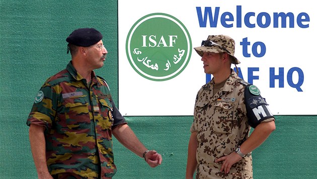 Síly ISAF v Kábulu. Ilustrační foto.