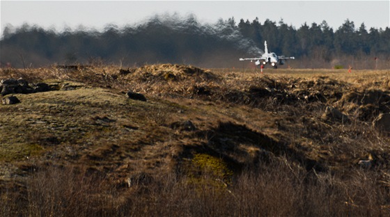 Leteck manvry letoun gripen ve vdskm Ronneby
