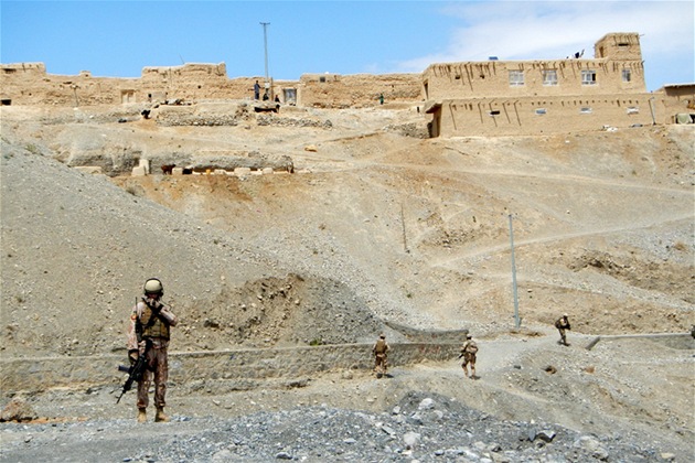Vojáci NATO v Afghánistánu. Ilustraní foto.