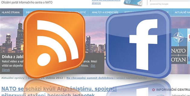 Natoaktual.cz zavádí Facebook a RSS kanál
