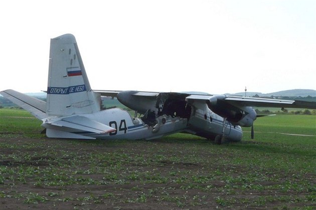 Havárie ruského letounu An-30 v áslavi
