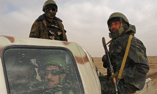 Afghánští vojáci na hlídce (ilustrační foto)