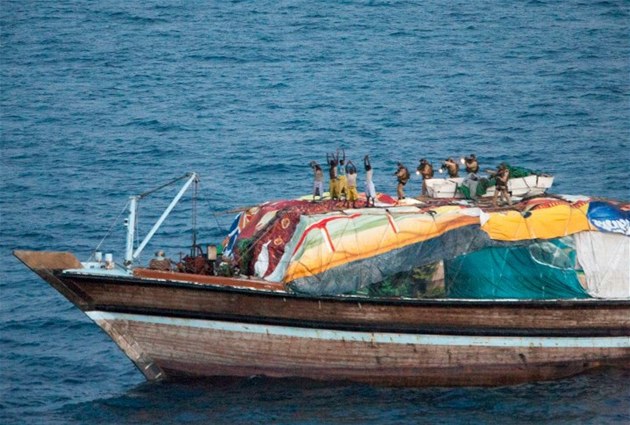Zásah proti somálským pirátm (13. srpna 2012)