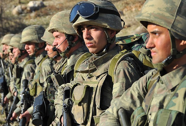 Ilustraní snímek. Turecká armáda.