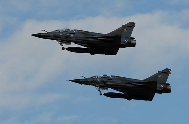 Francie nasadila v Mali své letouny Mirage 2000. Ilustrační foto.