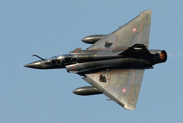 Letoun Mirage 2000N francouzského Ramex Delta