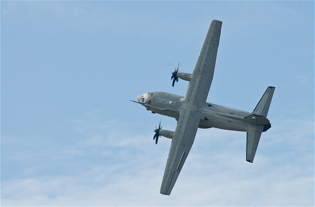Italský transportní letoun C-27J Spartan