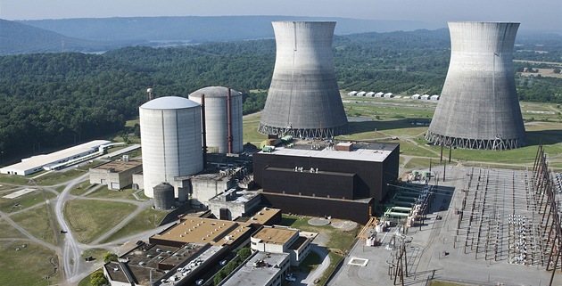 Francouzská Areva je hlavním dodavatelem pro stavbu jaderné elektrárny Bellefonte v USA. (ilustraní foto)