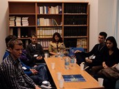 Debata se srbskými studenty v IC NATO (19.10. 2012).