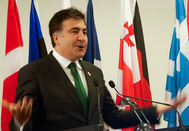 Gruzínský prezident Michail Saakavili