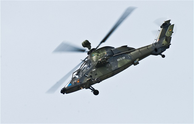 Bitevní vrtulník Eurocopter Tiger německé armády
