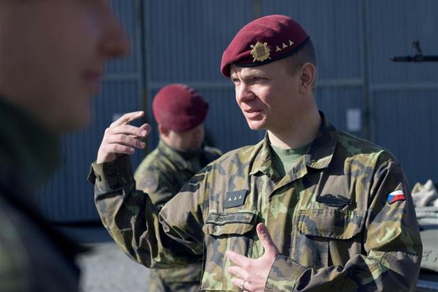 Velitel jednotky pro misi v Mali Marek Štěpánek