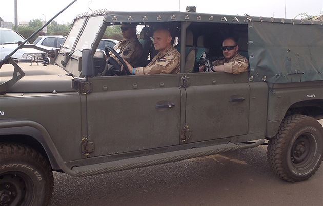 etí vojáci v africkém Mali