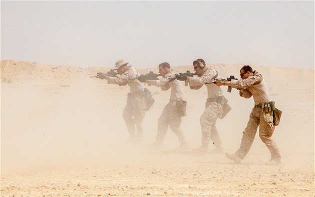 Vojenské cvičení Eager Lion v Jordánsku