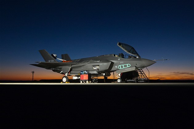 Americký letoun F-35. Ilustraní foto.