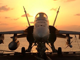 Americký letoun F/A-18 Hornet