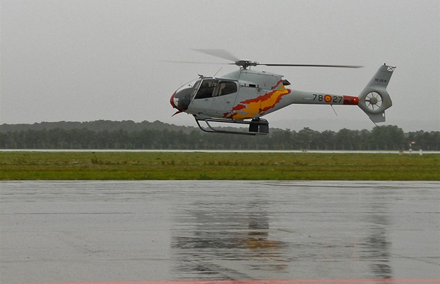 Ilustraní snímek. Vrtulník Eurocopter 120 Colibri panlského letectva vyrábný koncernem Airbus. 