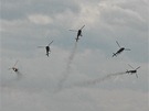 panlsk akrobatick skupina Patrulla ASPA na Dnech NATO v Ostrav