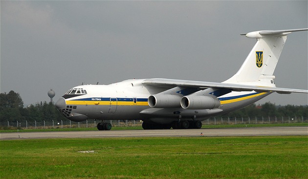 Tký transportní letoun Il-76