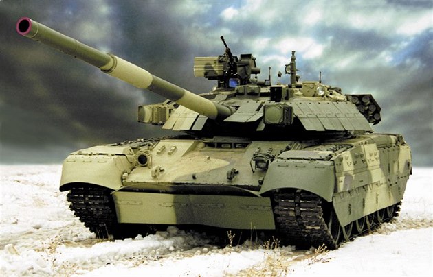 Ukrajinský tank T-84