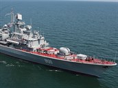 Vlajková loď ukrajinského námořnictva URS Hetman Sahajdačnyj