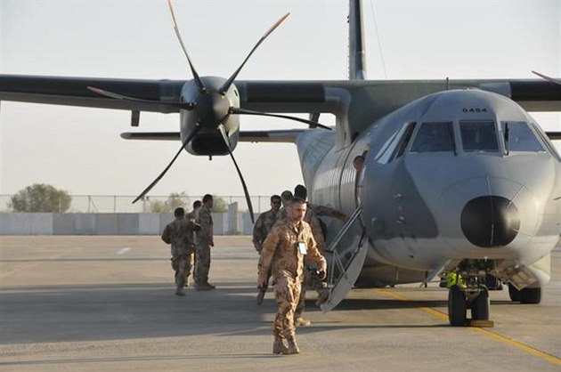 Letoun CASA eských vzduných sil na Sinaji