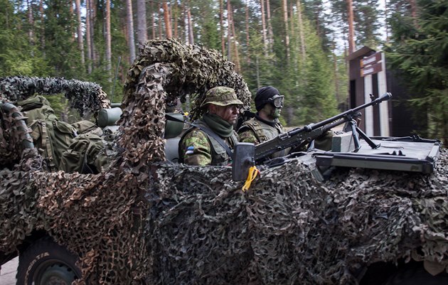 Alianní vojenské manévry v Estonsku (ilustraní foto)