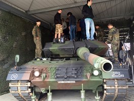 Vtzov soute Aliante u 413. tankov jednotky v nmeckm Torgelow
