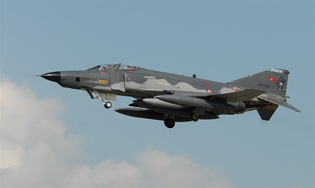 Przkumný letoun F-4A Phantom tureckého letectva