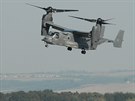 Americk konvertopln CV-22B Osprey na Dnech NATO v Ostrav