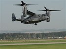 Americk konvertopln CV-22B Osprey na Dnech NATO v Ostrav