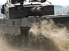 Tank Leopard 2 polsk armdy na Dnech NATO v Ostrav