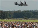 Americk konvertopln Osprey na Dnech NATO v Ostrav