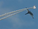 Letoun F-16 nizozemskho Krlovskho letectva na Dnech NATO v Ostrav