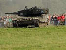 Tank Leopard 2 polsk armdy Dnech NATO v Ostrav