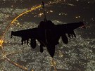 Letoun Rafale francouzskho letectva bhem mise proti islamistm v Irku