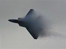 F-22 Raptor bhem leteck show Arctic Thunder na Aljace.