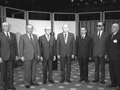 Vedoucí delegací na zasedání politického poradního výboru Varšavské smlouvy v...