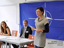 Přednáška pro workshop Modelu NATO o výsledcích summitu NATO ve Walesu. (22.11. 2014)