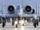USA vyslaly do Evropy tucet letoun A-10 Thunderbolt II z arizonskho...