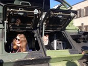 Poznej NATO 2015: Studijní exkurze středoškoláků z Modelu NATO k protiletadlovému pluku Armády ČR ve Strakonicích (20. 2. 2015)